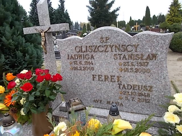 Stanisław Gliszczyński 1937 Człuchów Miasto - Grobonet - Wyszukiwarka osób pochowanych