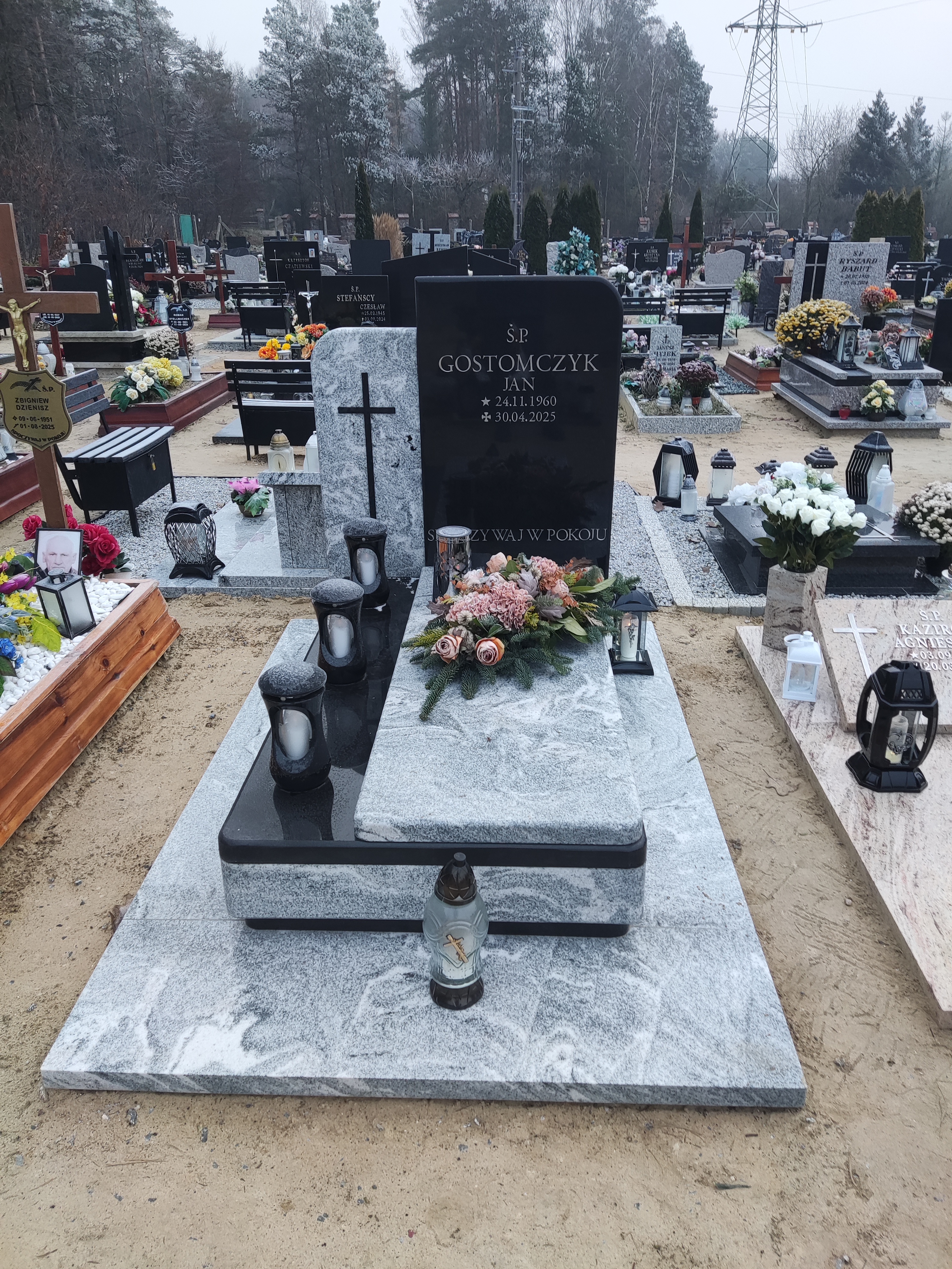 Jan Gostomczyk 1960 Człuchów Miasto - Grobonet - Wyszukiwarka osób pochowanych