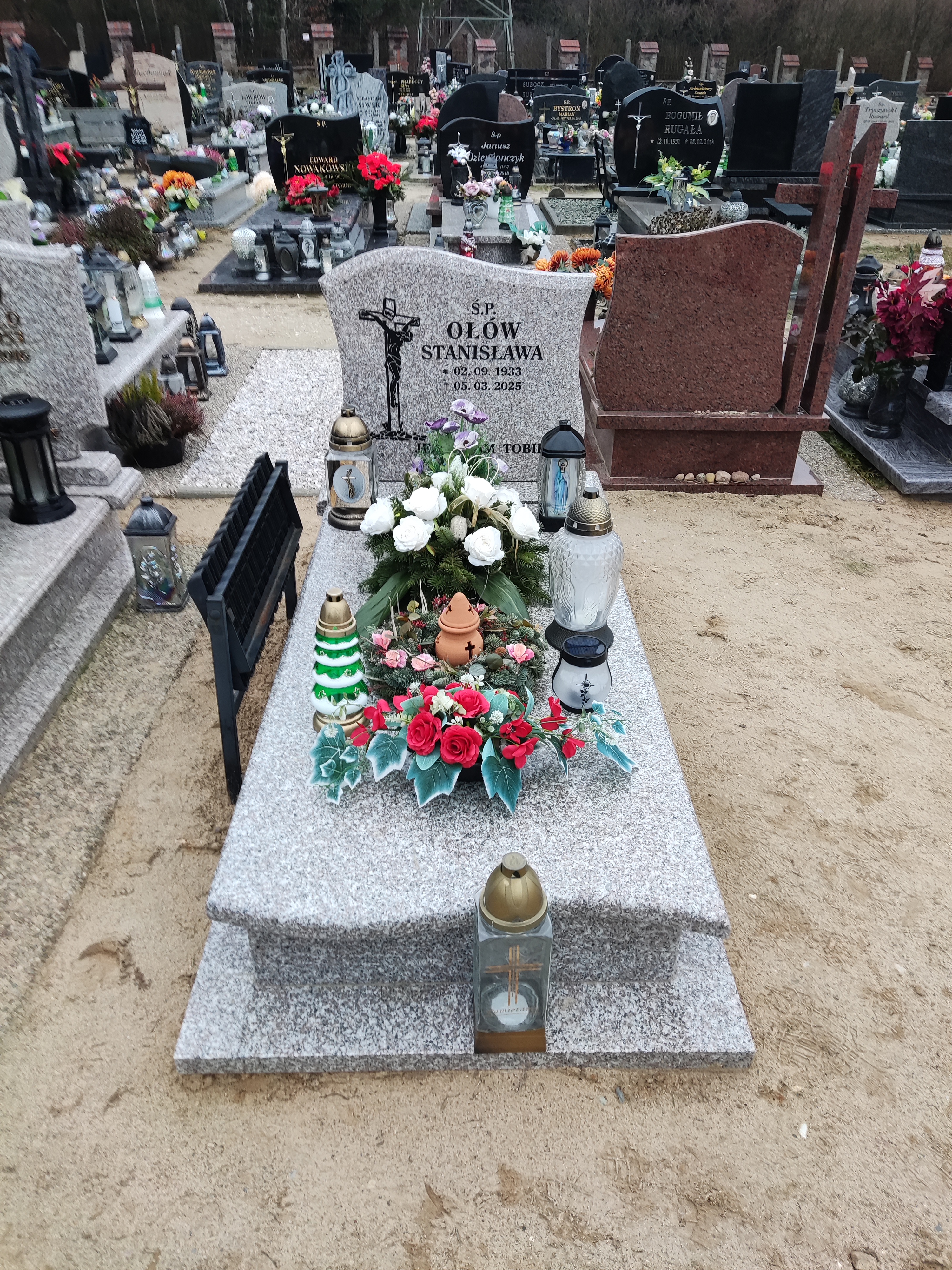Grób Stanisława Ołów