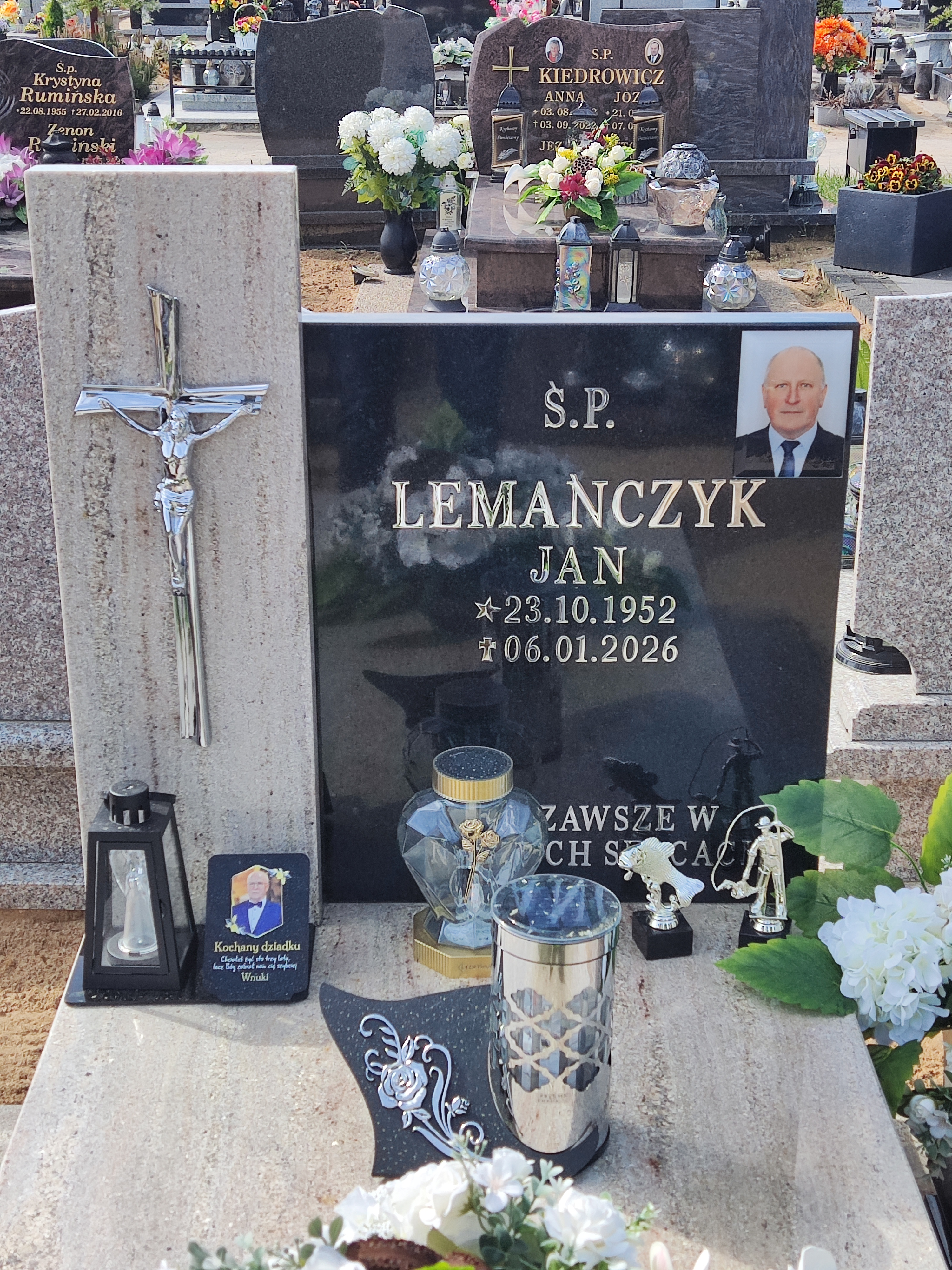 Jan Lemańczyk 1952 Człuchów Miasto - Grobonet - Wyszukiwarka osób pochowanych
